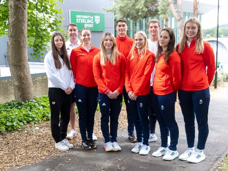 Eight University of Stirling swimmers set for Olympics