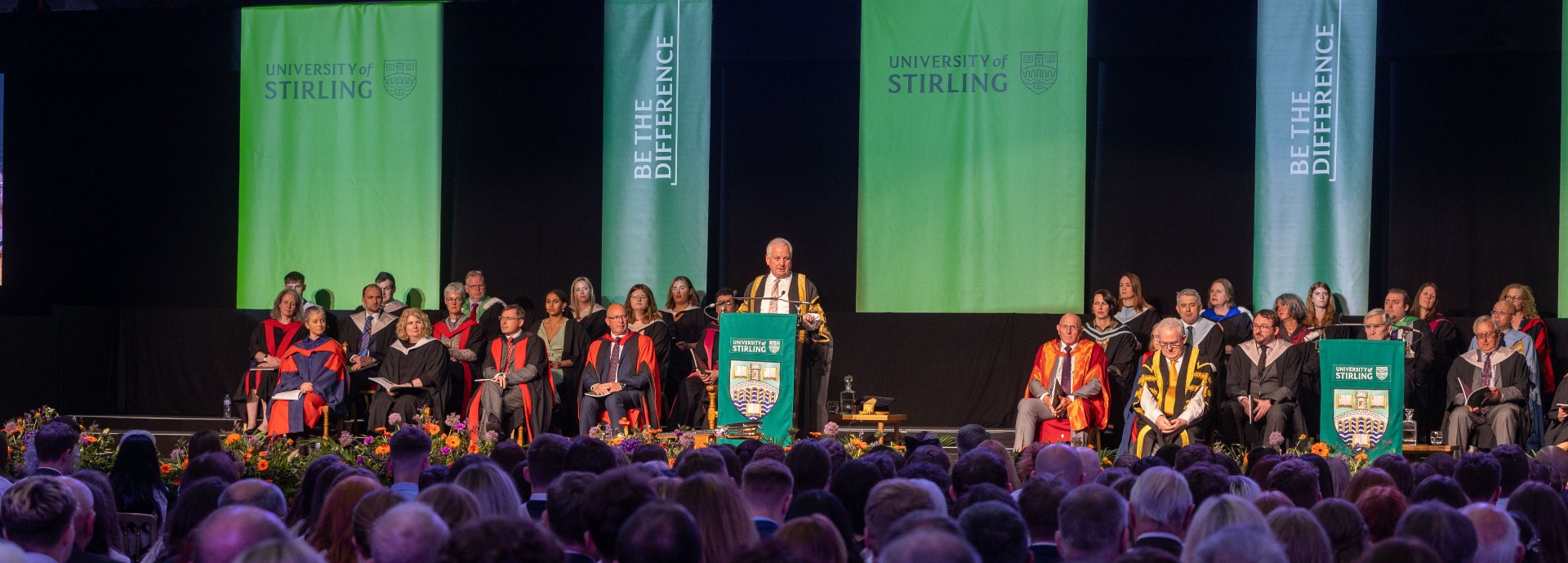 University of Stirling graduation ceremony.