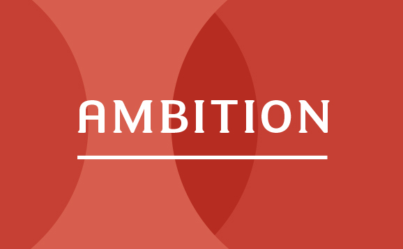 University of Stirling values - Ambition